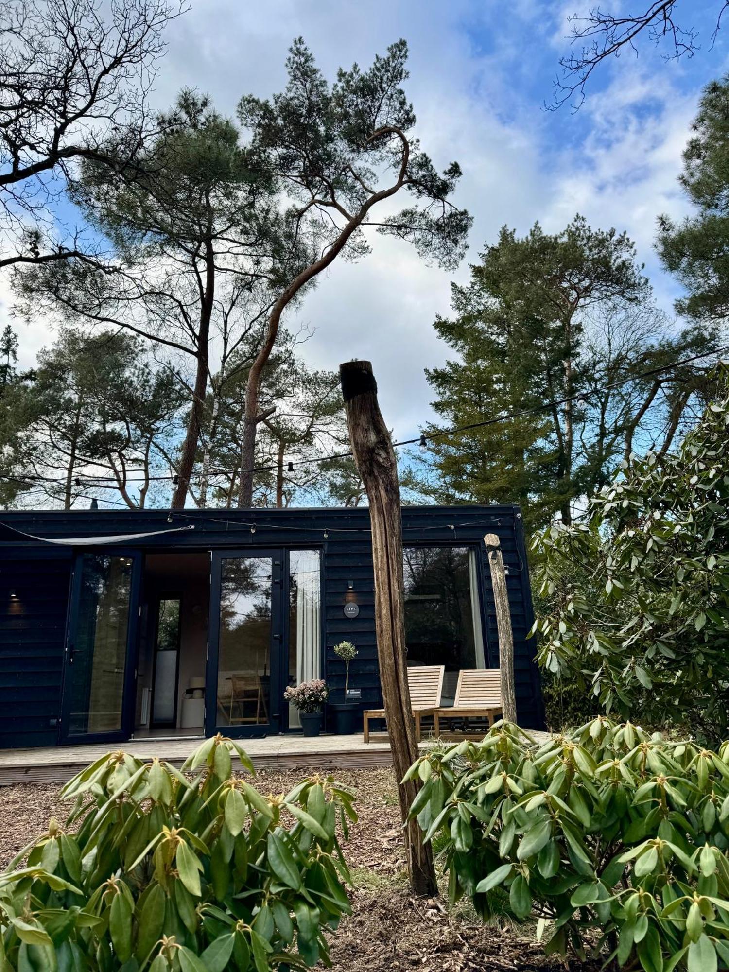 Вілла Luxe Tiny House Stec Midden Op De Veluwe In Нюнспет Екстер'єр фото