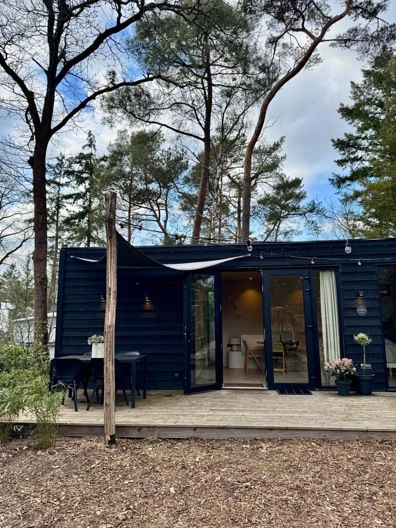 Вілла Luxe Tiny House Stec Midden Op De Veluwe In Нюнспет Екстер'єр фото